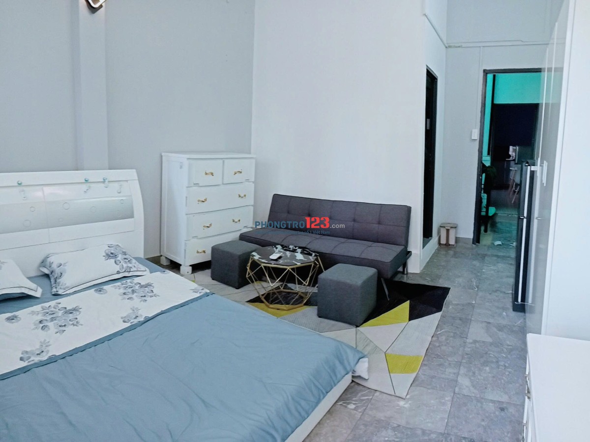 Cho thuê CHDV full nội thất Trần ĐÌnh Xu Q,1. Đẹp mới. Phòng 40m2. Giá 8.3tr