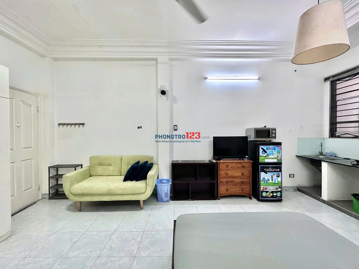 Cho thuê CHDV Hẻm NGuyễn Thị Minh Khai, 30m2 Full Nội Thất 1PN 6.3 tr