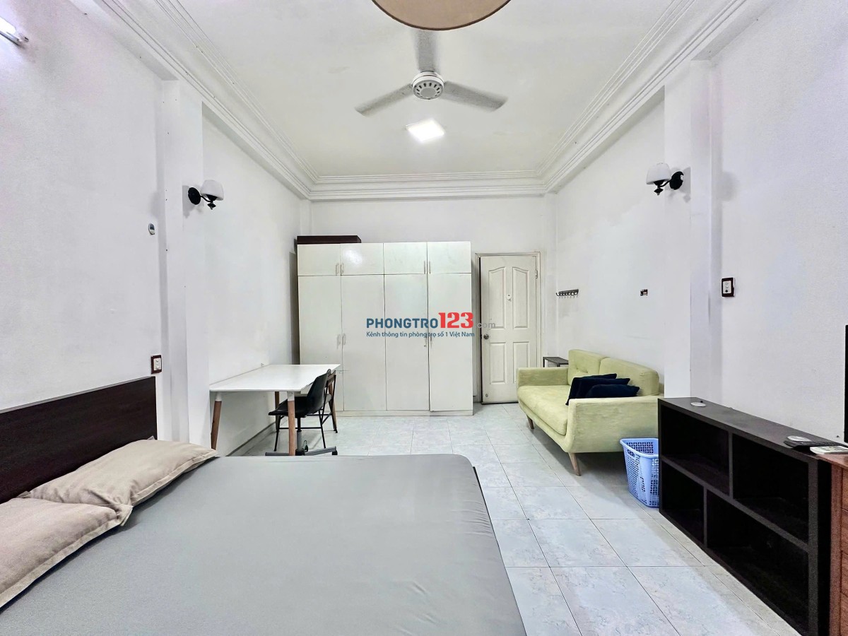 Cho thuê CHDV Hẻm NGuyễn Thị Minh Khai, 30m2 Full Nội Thất 1PN 6.3 tr