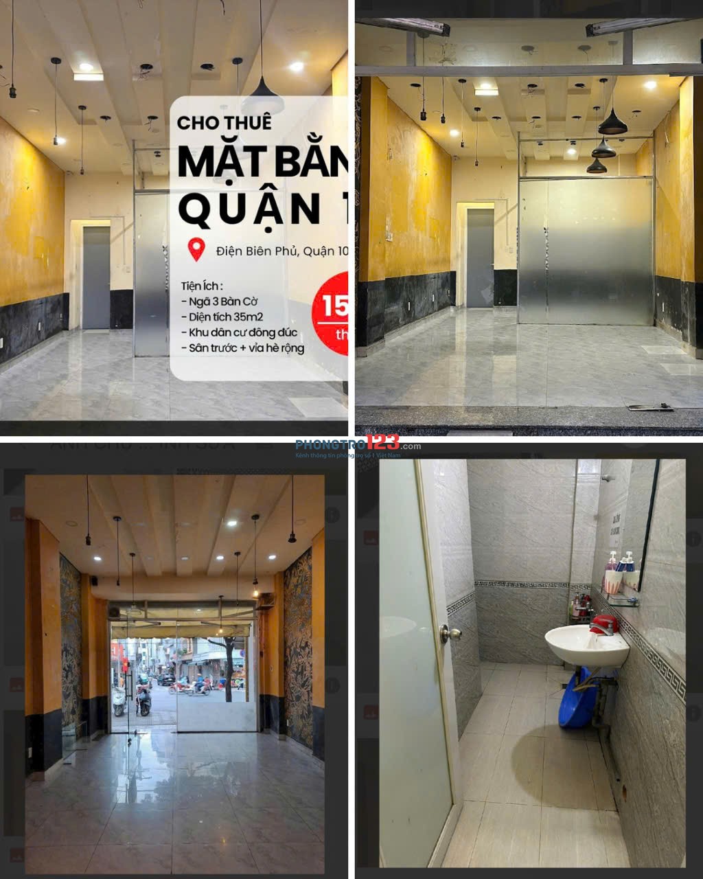Mặt bằng Quận 10 giá hời – Vị trí VÀNG Điện Biên Phủ!