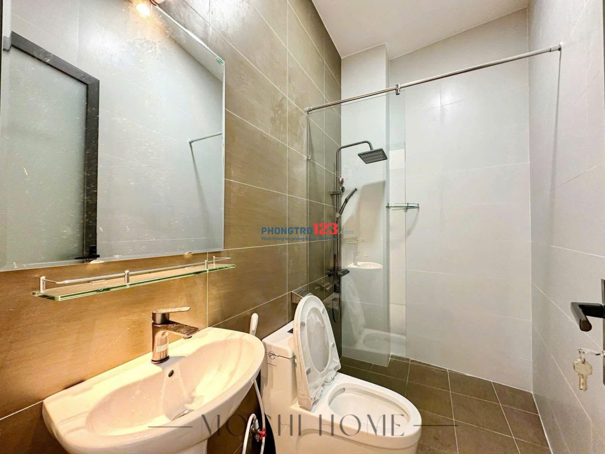 Cho Thuê Căn Hộ Có Gác Full Nội Thất Cửa Sổ Trời Ngay Khu Etown Gần Học Viện Hàng Không, Tân Bình