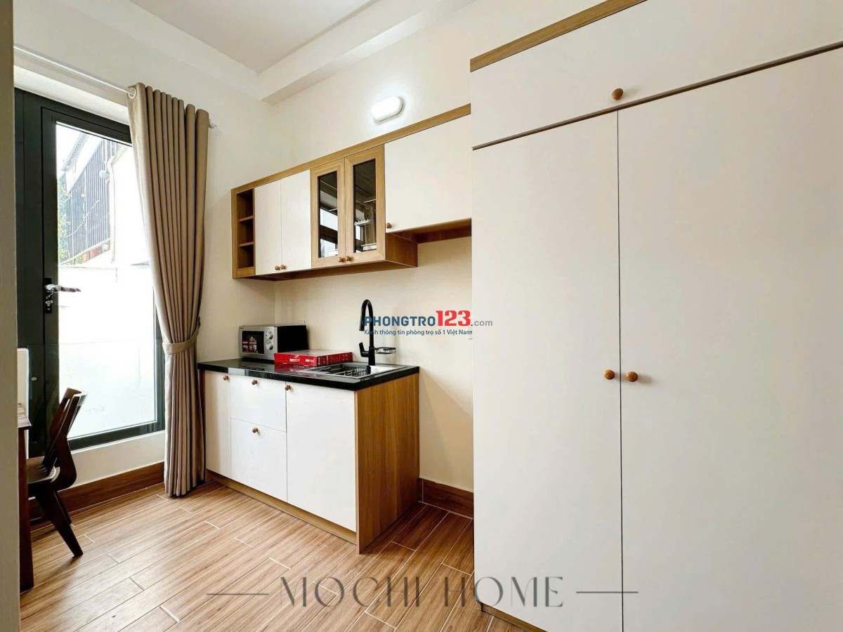 Cho Thuê Căn Hộ Có Gác Full Nội Thất Cửa Sổ Trời Ngay Khu Etown Gần Học Viện Hàng Không, Tân Bình