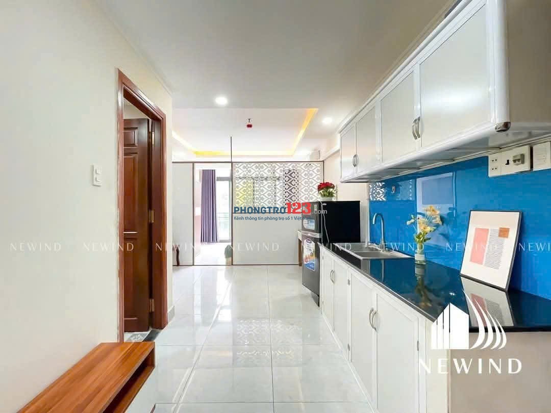 CĂN HỘ 1PN SIÊU RỘNG – BAN CÔNG VIEW ĐẸP – TÁCH BẾP RIÊNG – FULL NỘI THẤT - TÂN QUY, Q7