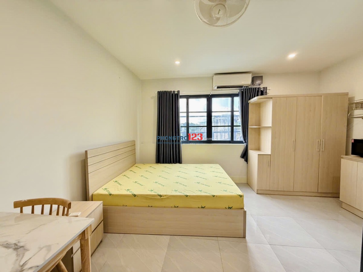 Cho thuê phòng mới, Full nội thất xịn xò Bình Thạnh gần ngã tư hàng xanh, Học Viện Cán Bộ, Văn Lang