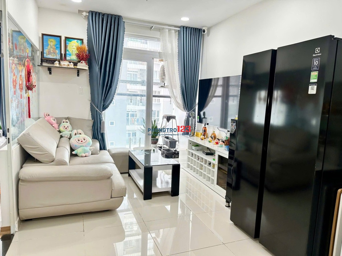 12tr5/tháng, Nội thất, 85m2, 2PN, C/c Screc, Q3, Trường Sa, Nhà mới.