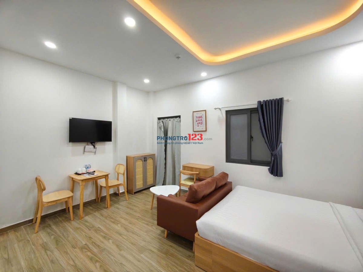 Cho thuê căn hộ full nội thất, vibe tươi mát gần Hoàng Văn Thụ giáp Bình Thạnh Phú Nhuận