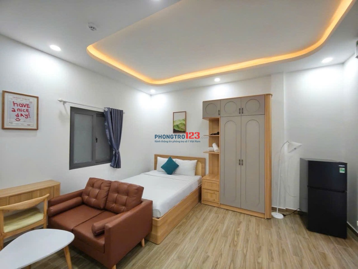 Cho thuê căn hộ full nội thất, vibe tươi mát gần Hoàng Văn Thụ giáp Bình Thạnh Phú Nhuận