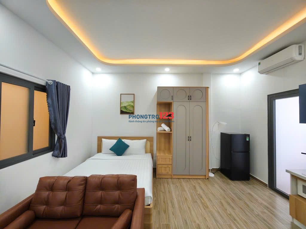 Cho thuê căn hộ full nội thất, vibe tươi mát gần Hoàng Văn Thụ giáp Bình Thạnh Phú Nhuận