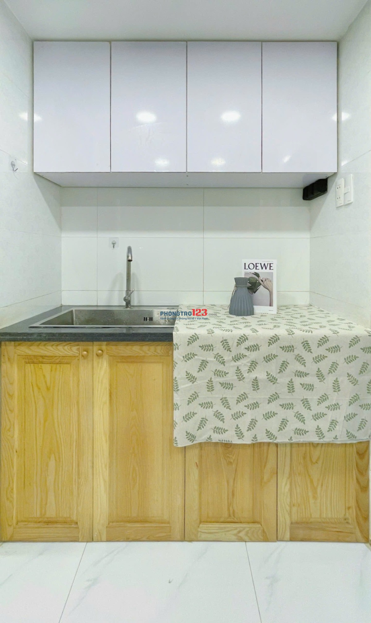 CHO THUÊ CĂN CÓ GÁC MỚI XÂY XONG TẠI TÂN BÌNH, GẦN ETOWN CỘNG HOÀ