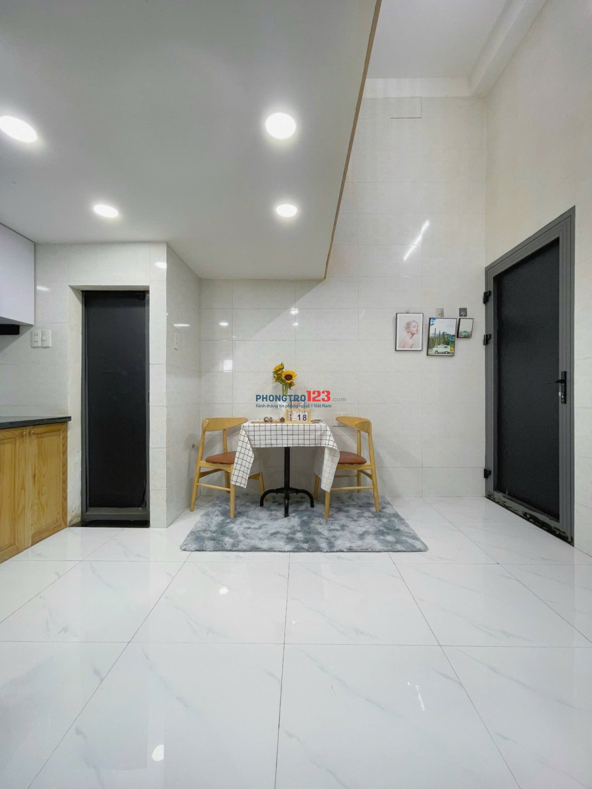 CHO THUÊ CĂN CÓ GÁC MỚI XÂY XONG TẠI TÂN BÌNH, GẦN ETOWN CỘNG HOÀ