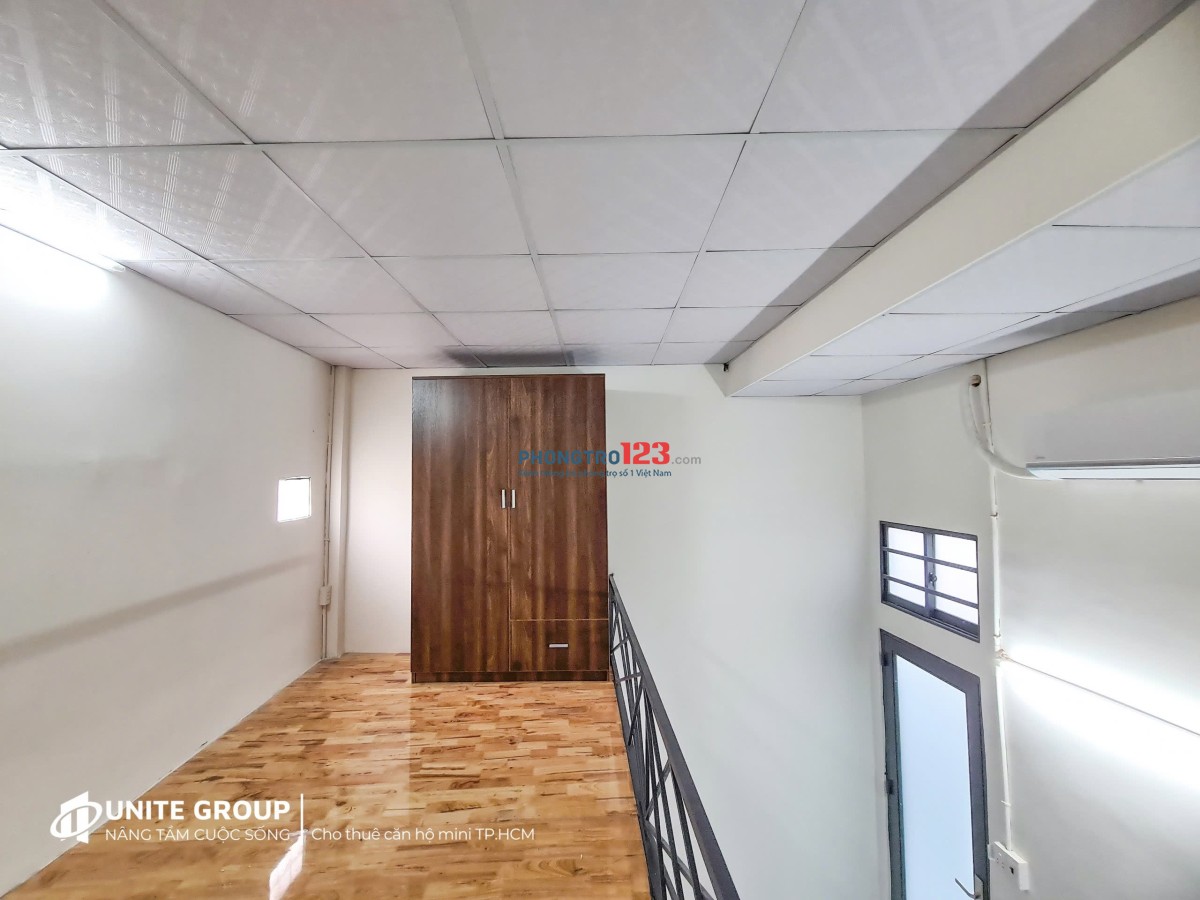 CĂN HỘ GÁC LỬNG FULL NỘI THẤT CÓ CỬA SỔ THOÁNG MÁT NGAY TÂN BÌNH