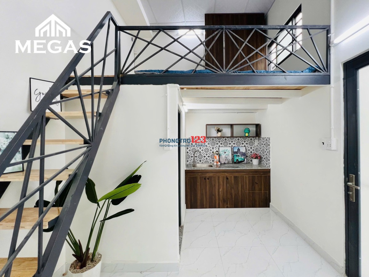 CĂN HỘ GÁC LỬNG FULL NỘI THẤT CÓ CỬA SỔ THOÁNG MÁT NGAY TÂN BÌNH