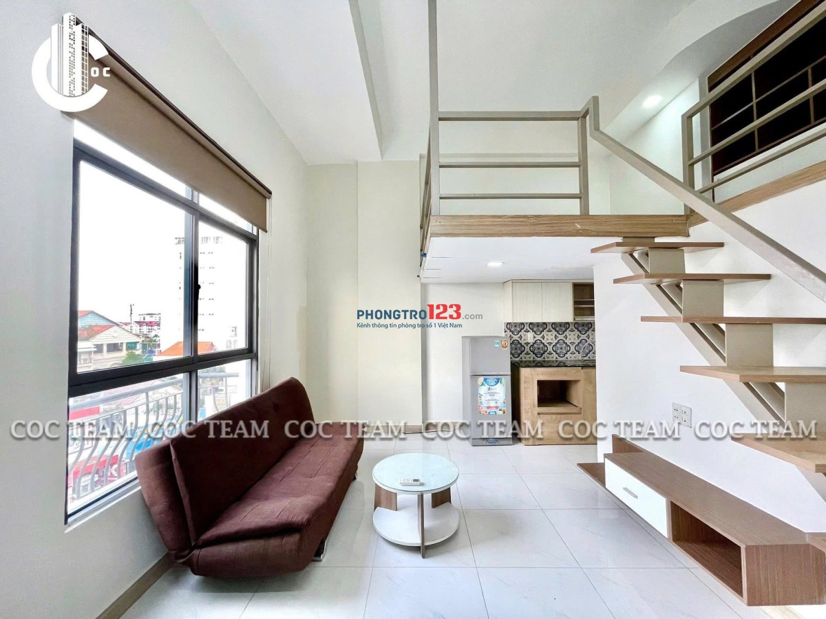 CHO THUÊ CĂN HỘ DUPLEX ĐẦY ĐỦ NỘI THẤT 35m2 NGAY TRUNG TÂM QUẬN 7, SÁT LOTTE, SUNRISE CITY