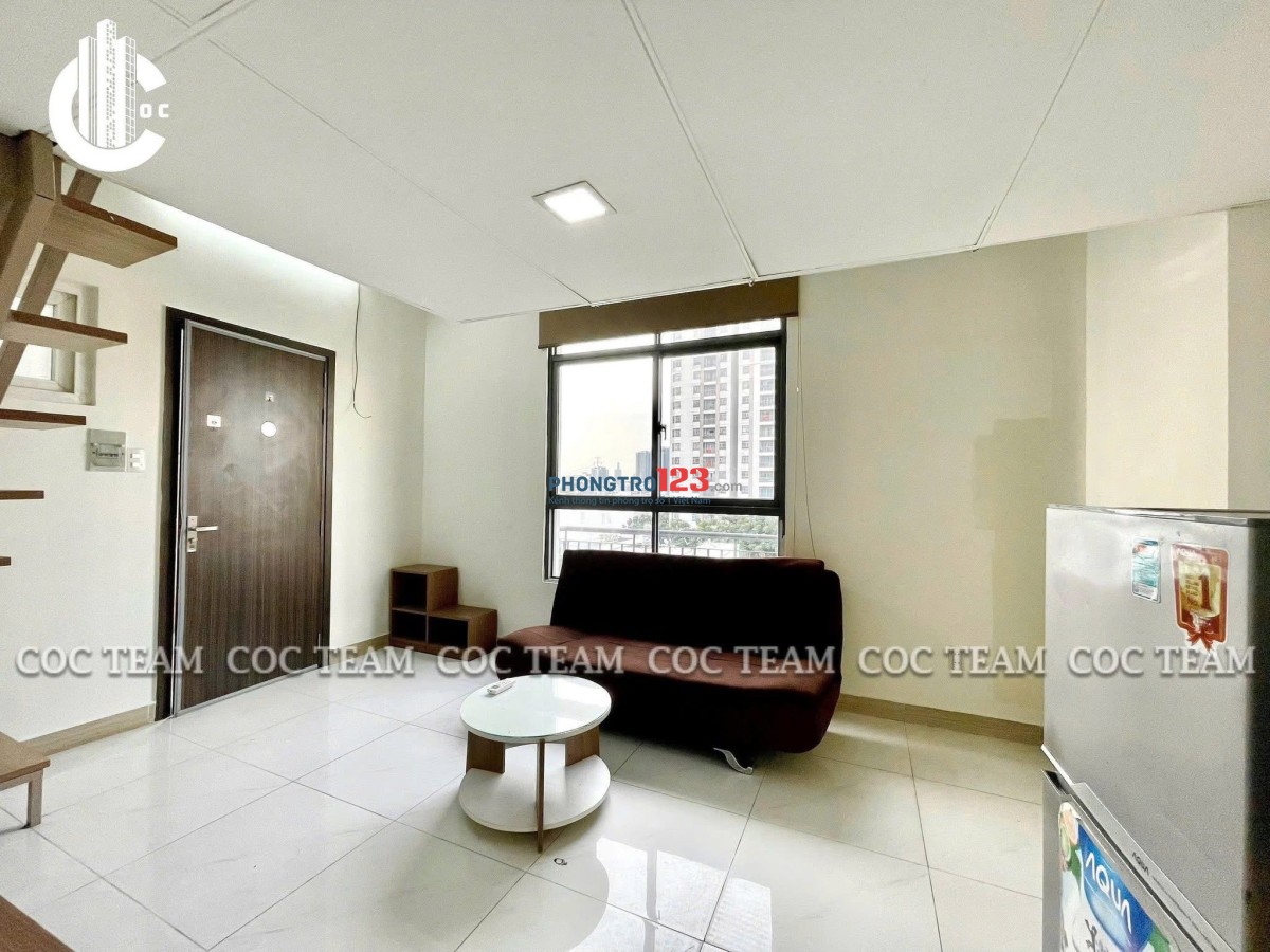 CHO THUÊ CĂN HỘ DUPLEX ĐẦY ĐỦ NỘI THẤT 35m2 NGAY TRUNG TÂM QUẬN 7, SÁT LOTTE, SUNRISE CITY
