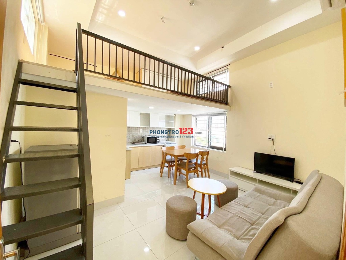 CHO THUÊ CĂN HỘ DUPLEX ĐẦY ĐỦ NỘI THẤT 35m2 NGAY TRUNG TÂM QUẬN 7, SÁT LOTTE, SUNRISE CITY