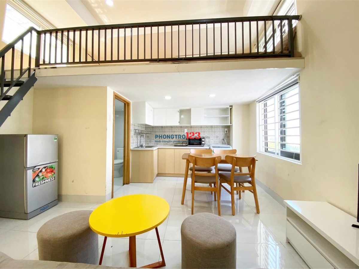 CHO THUÊ CĂN HỘ DUPLEX ĐẦY ĐỦ NỘI THẤT 35m2 NGAY TRUNG TÂM QUẬN 7, SÁT LOTTE, SUNRISE CITY