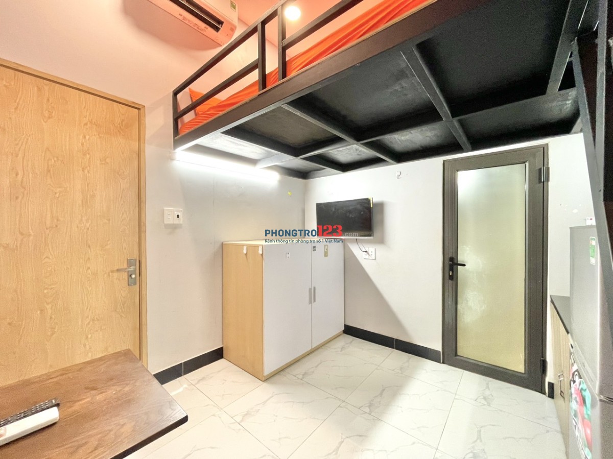 PHÒNG XINH XẮN GIÁ RẺ FULL NỘI THẤT NGAY PHỐ ẨM THỰC PHAN XÍCH LONG