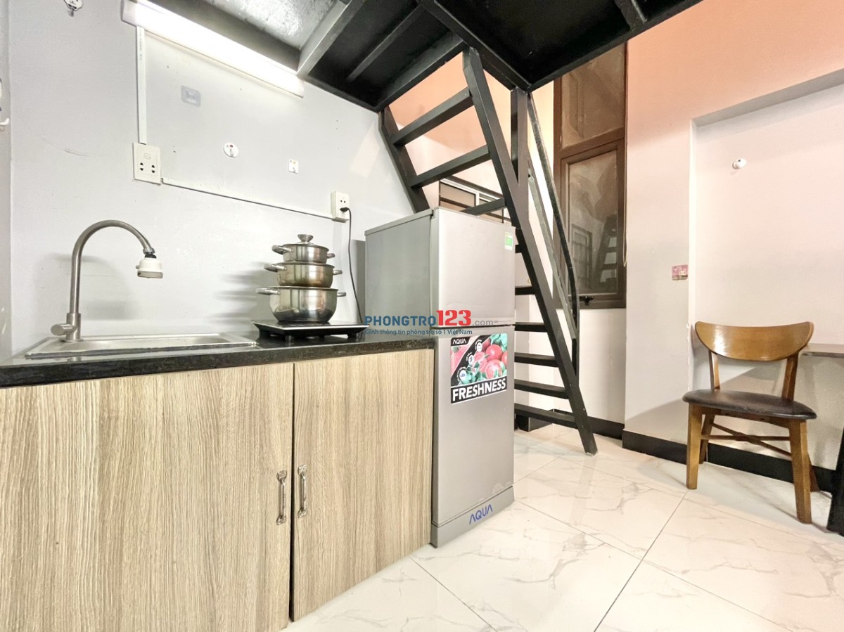 PHÒNG XINH XẮN GIÁ RẺ FULL NỘI THẤT NGAY PHỐ ẨM THỰC PHAN XÍCH LONG