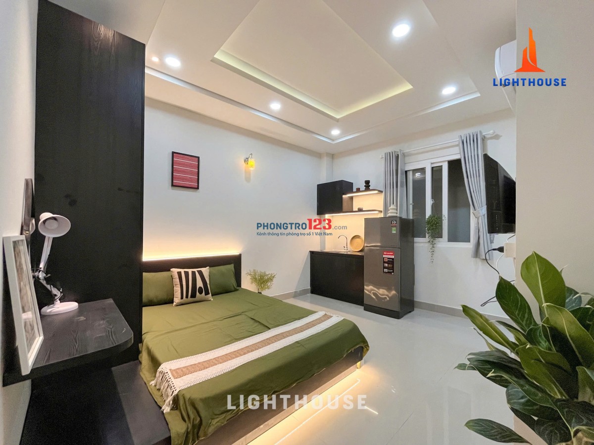 CĂN HỘ STUDIO CAO CẤP FULL NT XỊN XÒ CỬA SỖ TRỜI THOÁNG – TRUNG TÂM PHÚ NHUẬN 