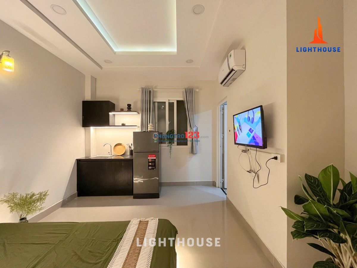 CĂN HỘ STUDIO CAO CẤP FULL NT XỊN XÒ CỬA SỖ TRỜI THOÁNG – TRUNG TÂM PHÚ NHUẬN 
