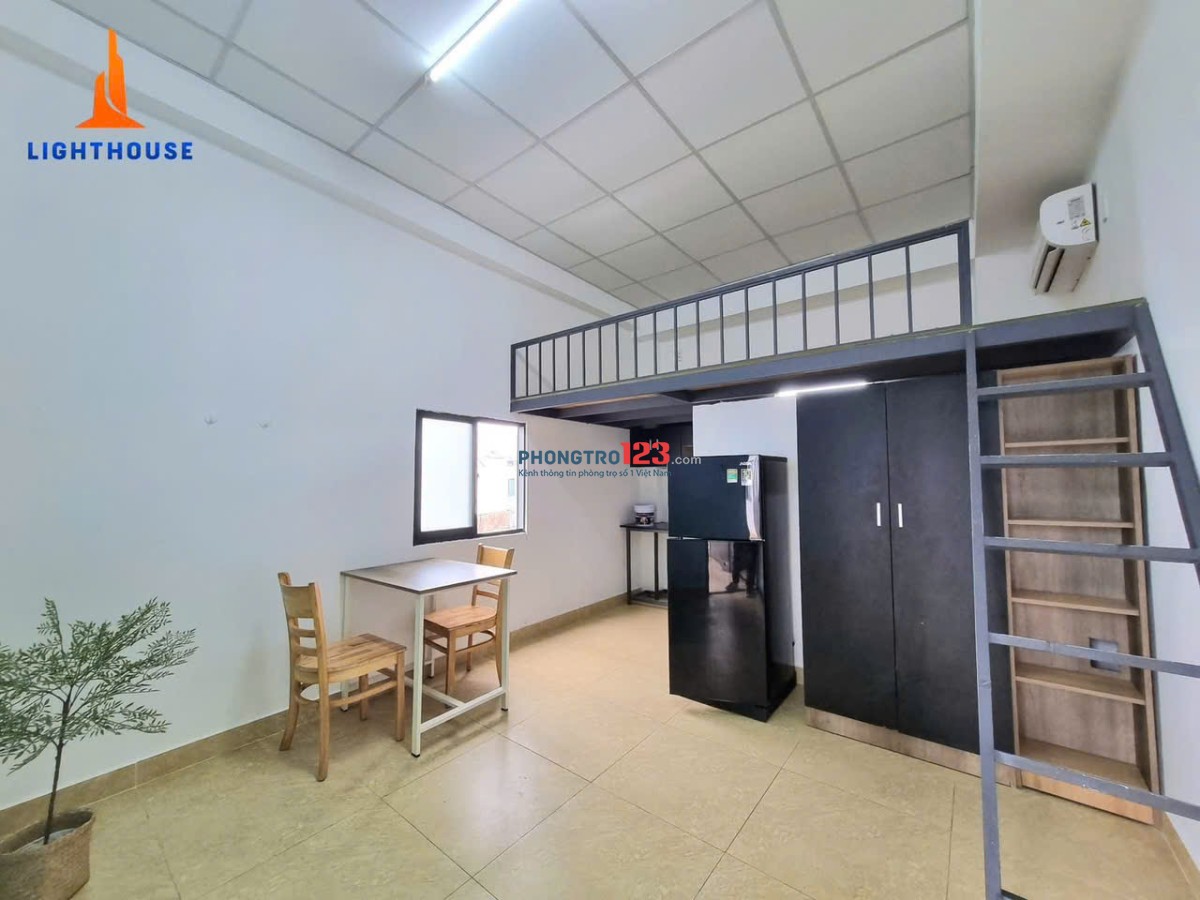  CHO THUÊ CĂN HỘ GÁC LỬNG CỬA SỔ TRỜI FULL NT - GÒ VẤP 