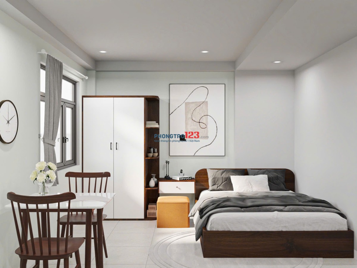 KHAI TRƯƠNG PHÒNG FULL NỘI THẤT 35m2 CỬA SỔ THOÁNG SÁNG Ở GÒ VẤP GIÁP BÌNH THẠNH - 0334998413