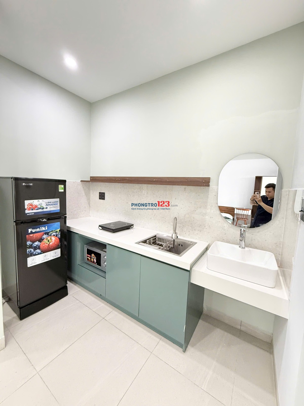 KHAI TRƯƠNG PHÒNG FULL NỘI THẤT 35m2 CỬA SỔ THOÁNG SÁNG Ở GÒ VẤP GIÁP BÌNH THẠNH - 0334998413