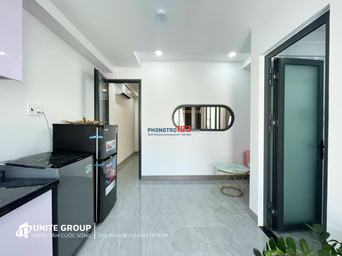 khai Trương Căn Hộ 1 Phòng Ngủ Có bancol Sân thượng Nôi thất mới 100% chỉ cần dọn vô ở ngay !!!