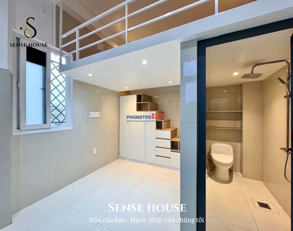 CHO THUÊ GẤP PHÒNG CÓ GÁC-DUPLEX ĐẦY ĐỦ NT NGAY AEON TÂN PHÚ