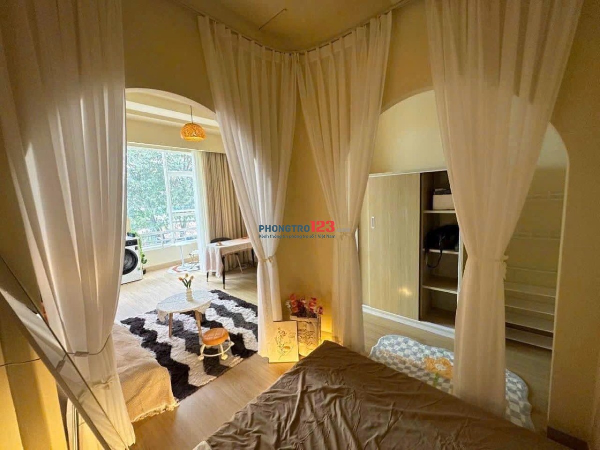 STUDIO FULL NỘI THẤT – QUẬN 7 GẦN CHỢ TÂN THUẬN CẦU PHÚ MỸ LOTTE MART