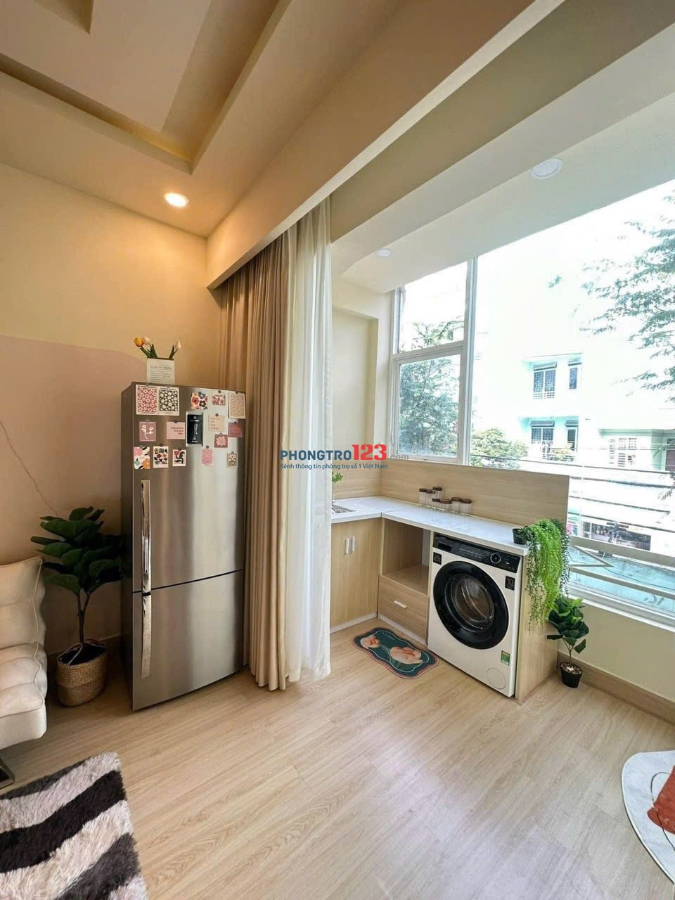 STUDIO FULL NỘI THẤT – QUẬN 7 GẦN CHỢ TÂN THUẬN CẦU PHÚ MỸ LOTTE MART