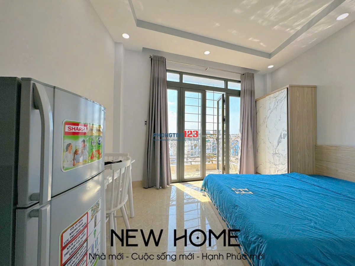 CHO THUÊ PHÒNG ĐẸP FULL NỘI THẤT – BAN CÔNG THOÁNG – NGUYỄN VĂN ĐẬU, BÌNH THẠNH