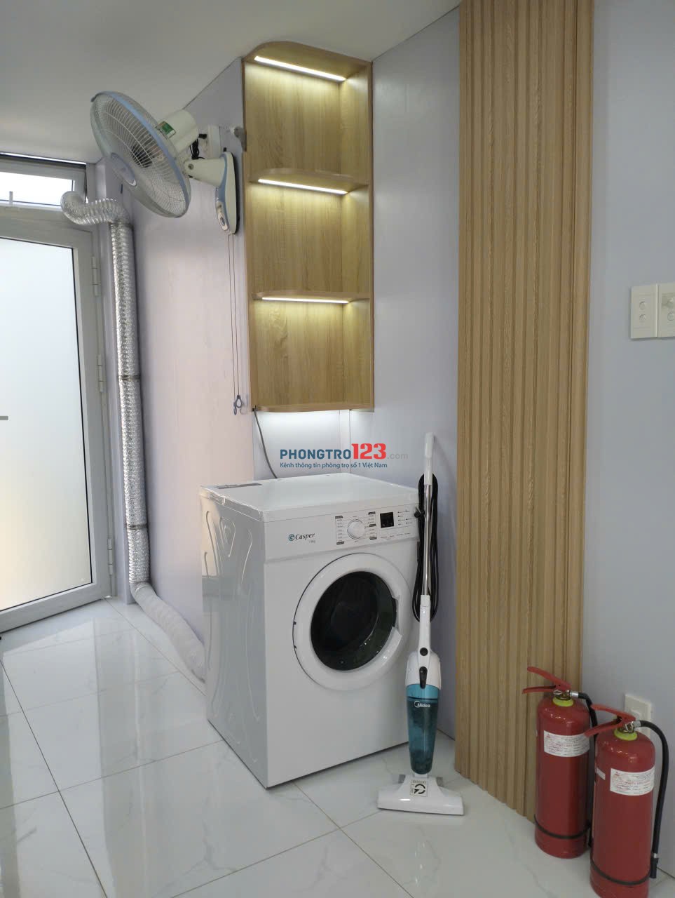 Chính chủ CHO NỮ THUÊ PHÒNG MỚI XÂY. Giá: 5,4tr- 5,9tr/tháng - Nguyễn Cửu Vân, P17, Bình Thạnh
