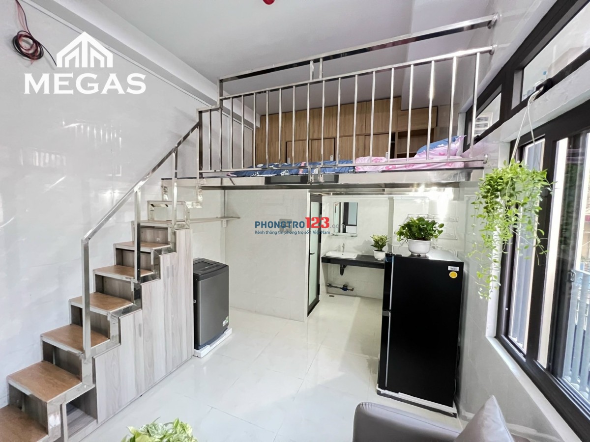 Phòng duplex cửa sổ thoáng ngay Mai Chí Thọ, thang máy, full nội thất giá tốt