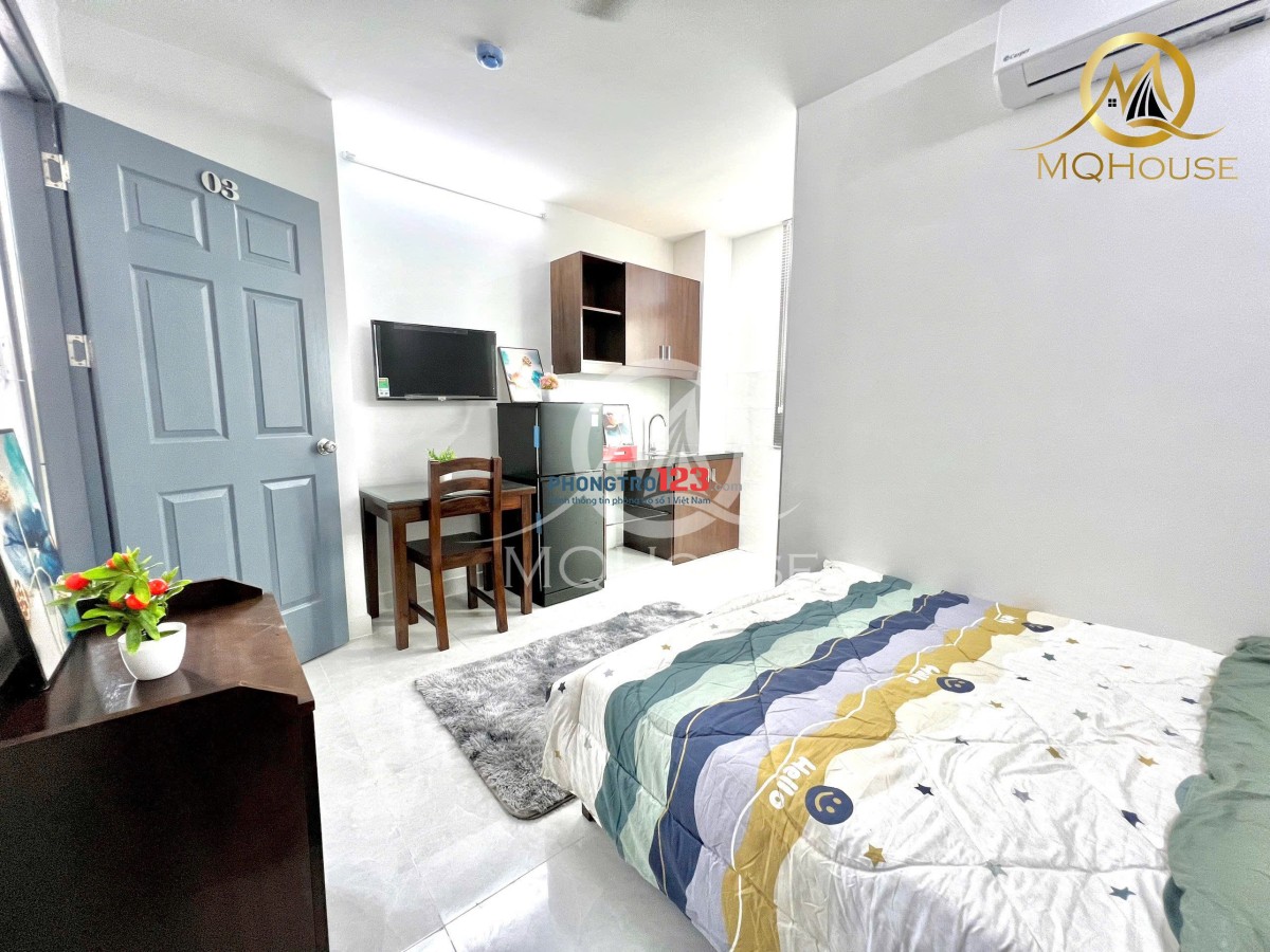 Cho thuê căn hộ full nội thất gần công viên Gia Định, Tân Bình, HCM
