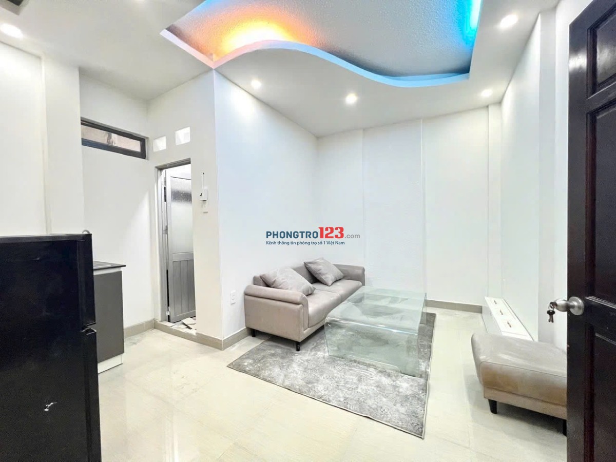PHÒNG 1 PHÒNG NGỦ - 1 PHÒNG KHÁCH FULL NỘI THẤT NGAY PHẠM VĂN CHIÊU