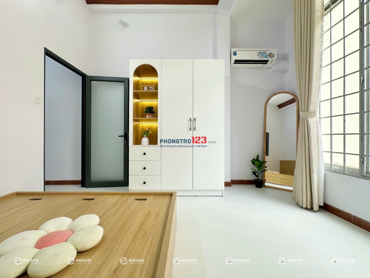 CHO THUÊ CĂN HỘ 1PN 1PK CỬA SỔ THOÁNG MỚI 100% GẦN CV HOÀNG VĂN THỤ - SÂN BAY