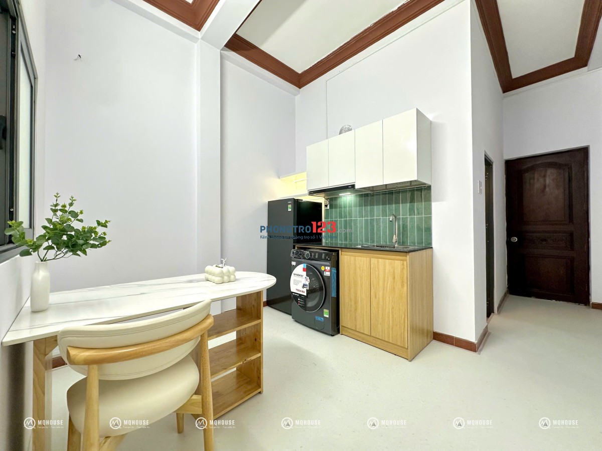 CHO THUÊ CĂN HỘ 1PN 1PK CỬA SỔ THOÁNG MỚI 100% GẦN CV HOÀNG VĂN THỤ - SÂN BAY