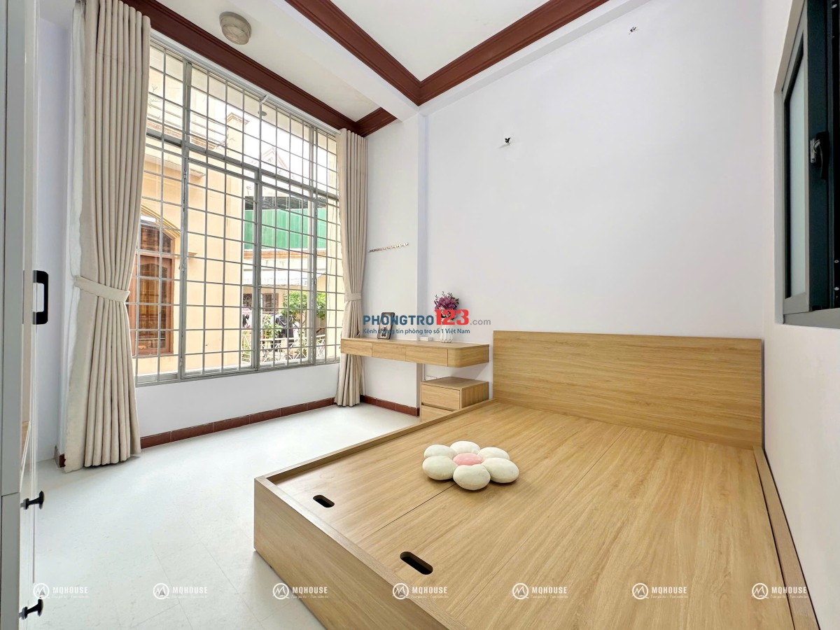 CHO THUÊ CĂN HỘ 1PN 1PK CỬA SỔ THOÁNG MỚI 100% GẦN CV HOÀNG VĂN THỤ - SÂN BAY