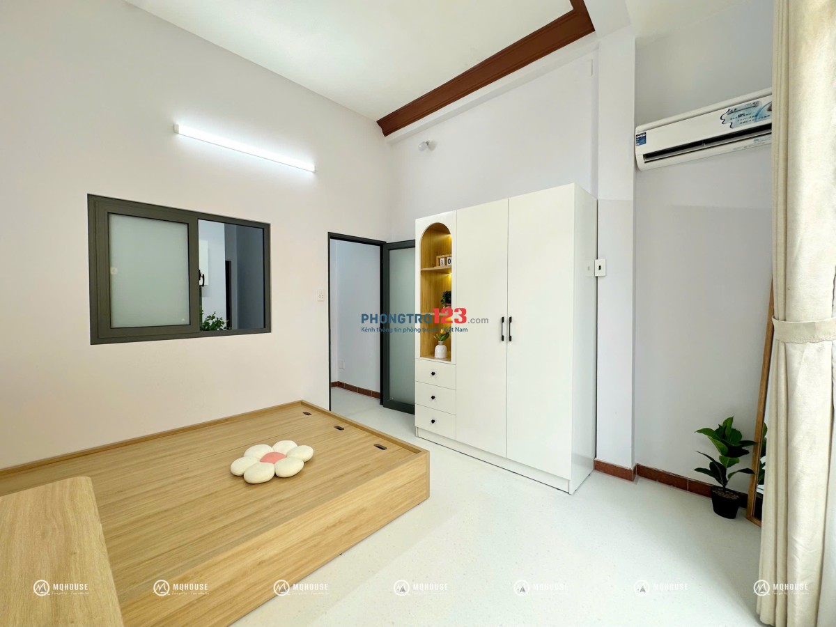 CHO THUÊ CĂN HỘ 1PN 1PK CỬA SỔ THOÁNG MỚI 100% GẦN CV HOÀNG VĂN THỤ - SÂN BAY