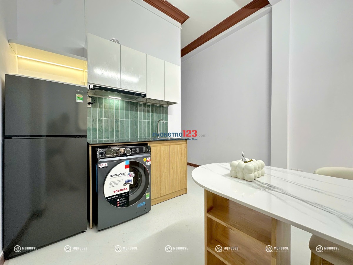 CHO THUÊ CĂN HỘ 1PN 1PK CỬA SỔ THOÁNG MỚI 100% GẦN CV HOÀNG VĂN THỤ - SÂN BAY