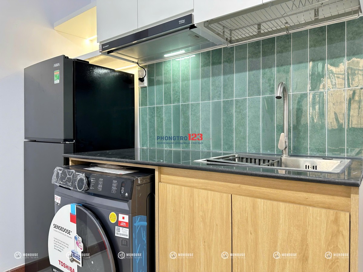 CHO THUÊ CĂN HỘ 1PN 1PK CỬA SỔ THOÁNG MỚI 100% GẦN CV HOÀNG VĂN THỤ - SÂN BAY