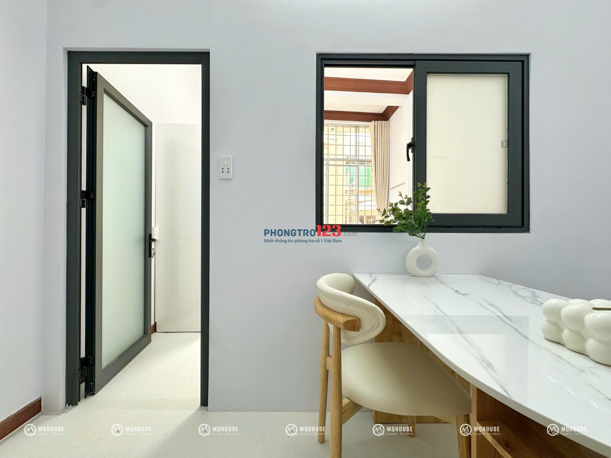 CHO THUÊ CĂN HỘ 1PN 1PK CỬA SỔ THOÁNG MỚI 100% GẦN CV HOÀNG VĂN THỤ - SÂN BAY