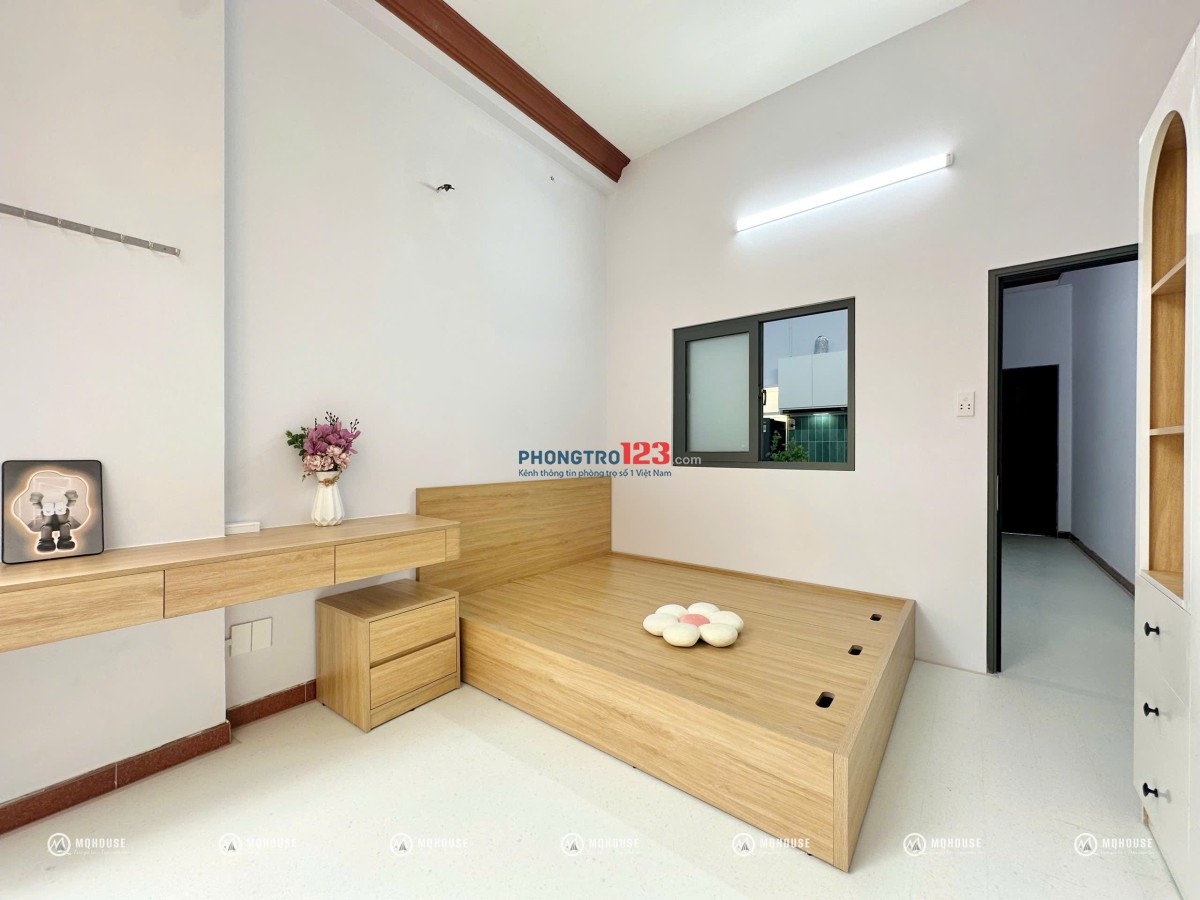 CHO THUÊ CĂN HỘ 1PN 1PK CỬA SỔ THOÁNG MỚI 100% GẦN CV HOÀNG VĂN THỤ - SÂN BAY