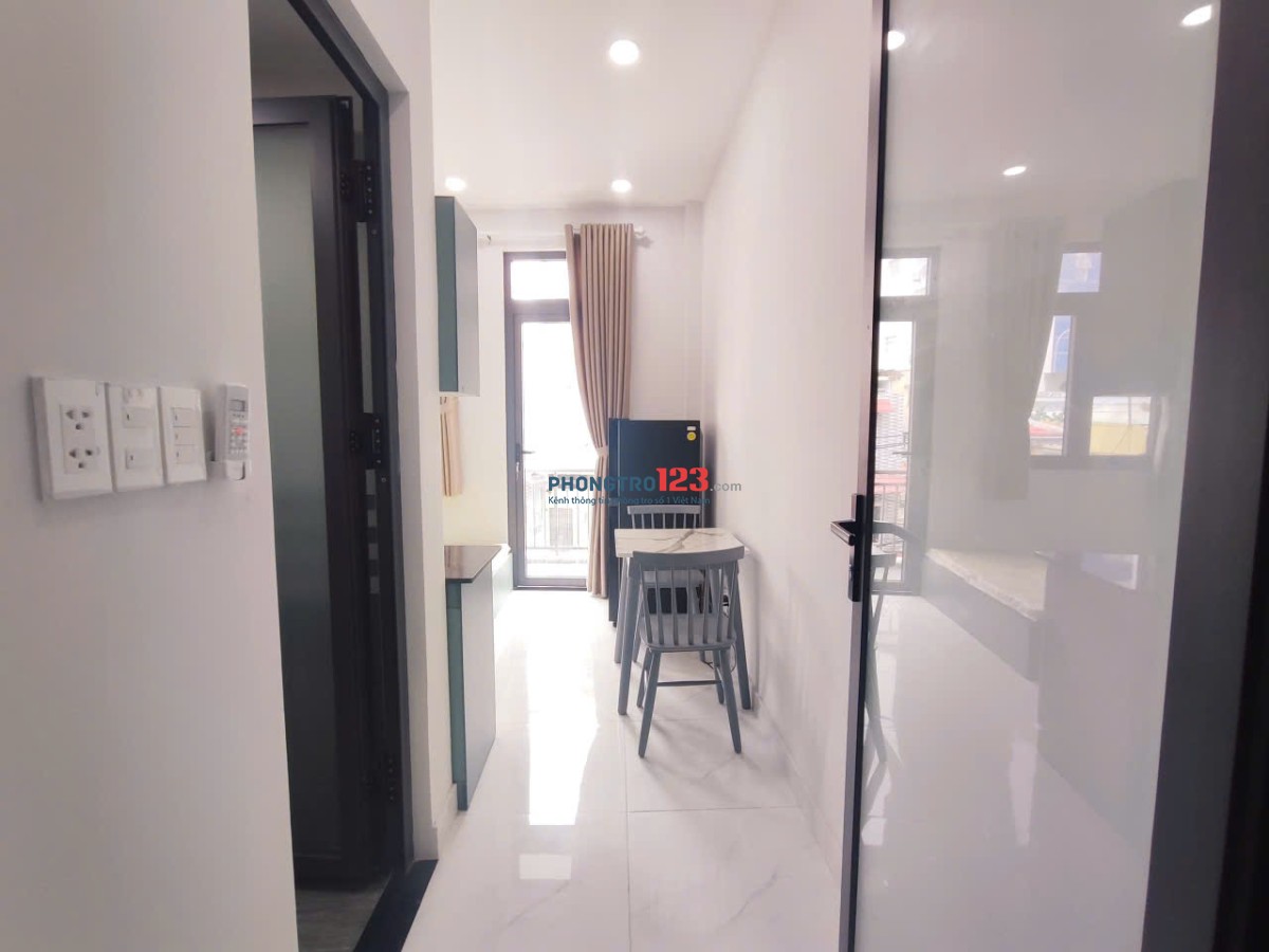 KHAI TRƯƠNG PHÒNG FULL NỘI THẤT BAN CÔNG THOÁNG SÁNG NGAY PHÚ NHUẬN GẦN Q1,Q3 - LH: 0334998413