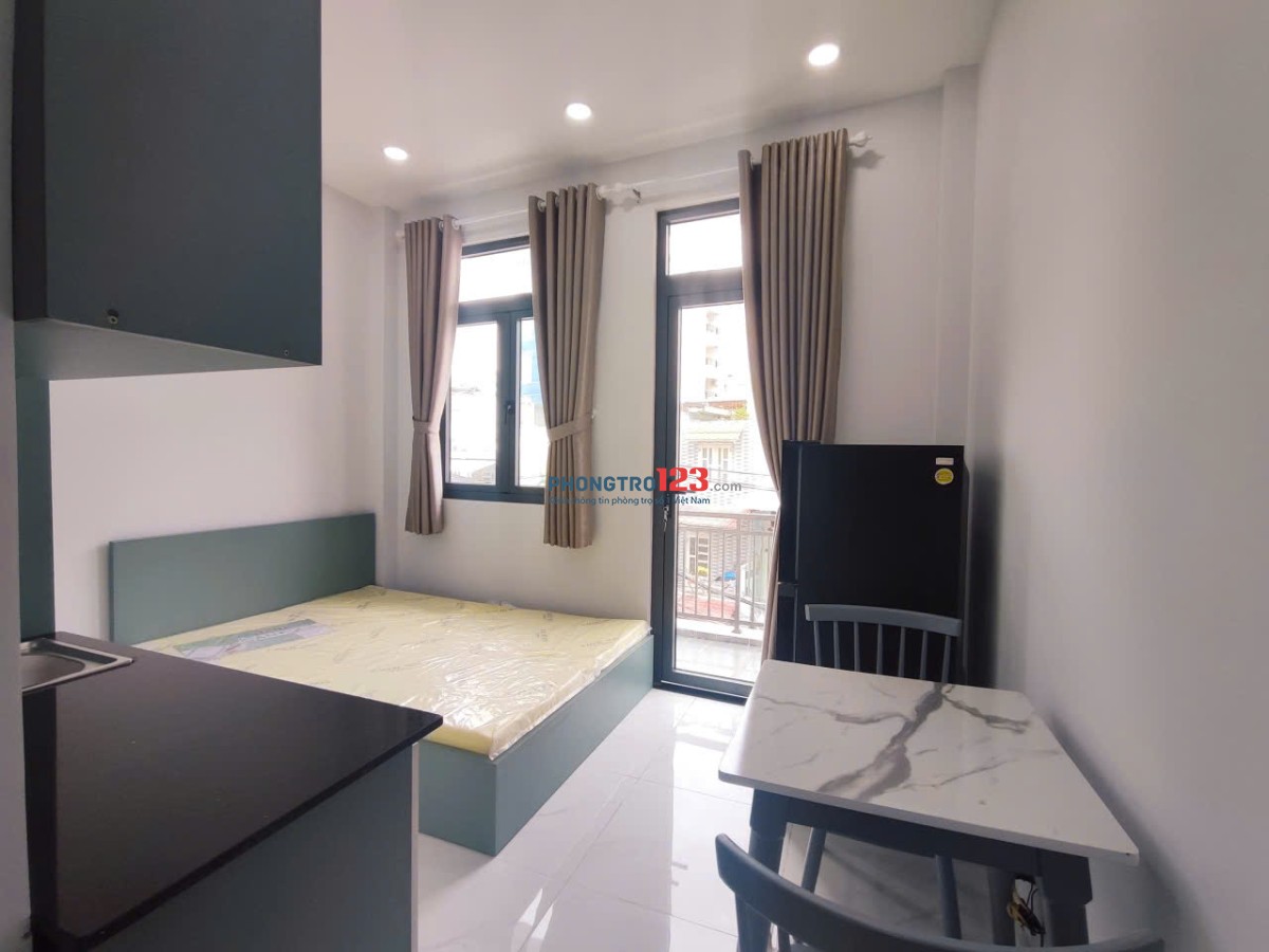 KHAI TRƯƠNG PHÒNG FULL NỘI THẤT BAN CÔNG THOÁNG SÁNG NGAY PHÚ NHUẬN GẦN Q1,Q3 - LH: 0334998413
