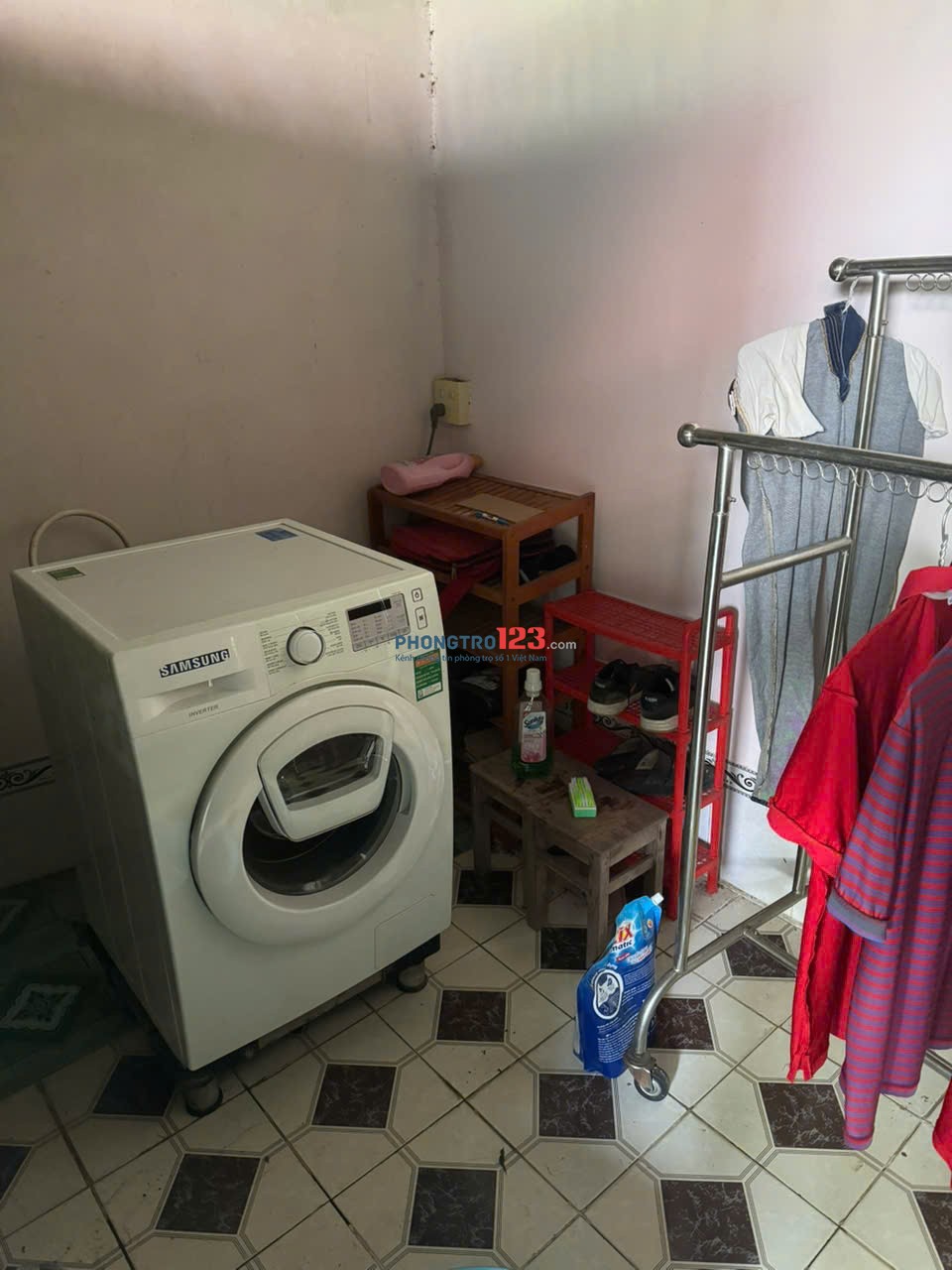 Nhà cho thuê gần chợ Cái Sắn 500 mét, cách lộ xe hơi 100 mét