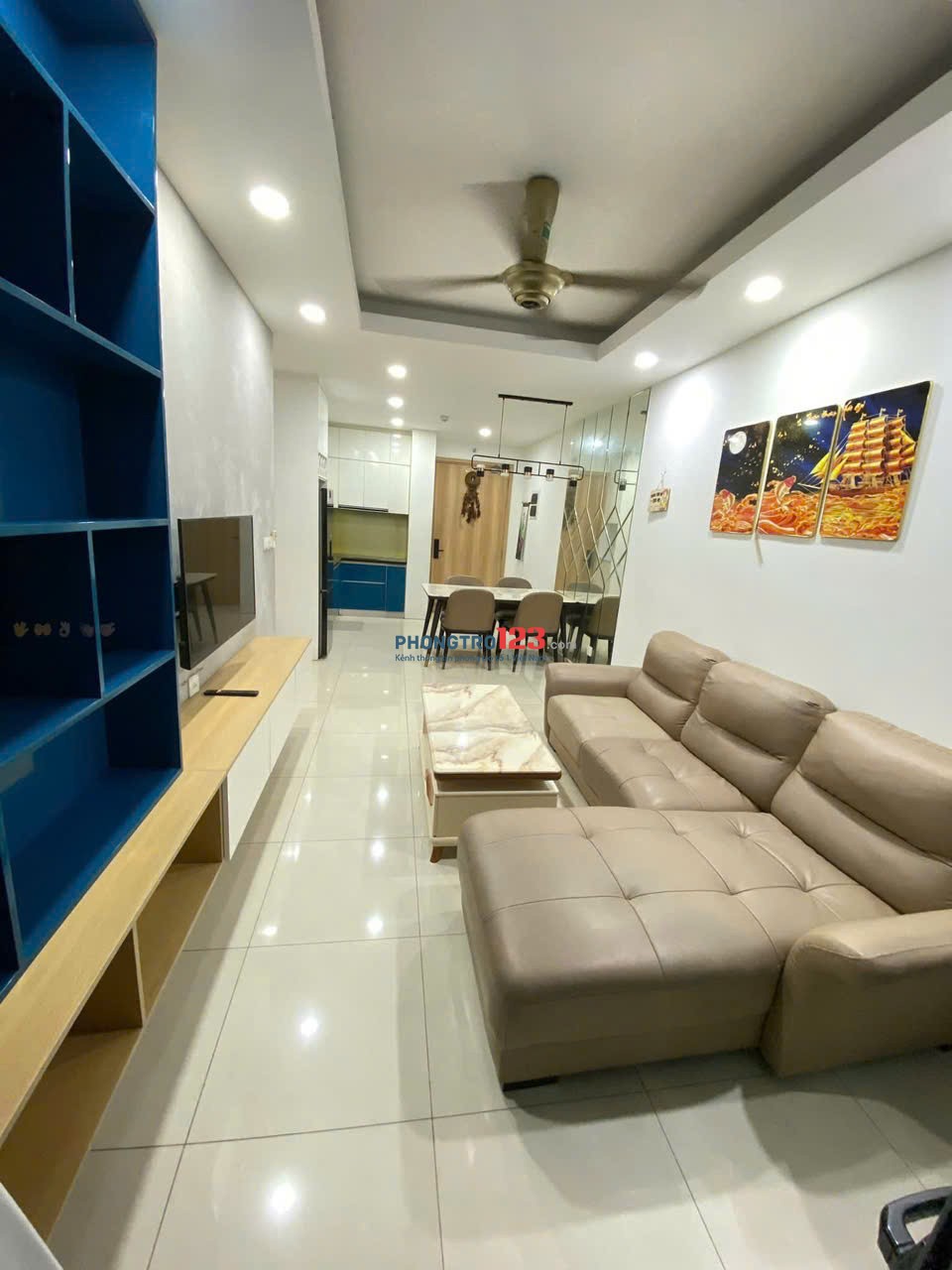 chung cư Ruby, Tân Bình rộng 90m2, 2p ngủ, NTCC giá 10,5tr
