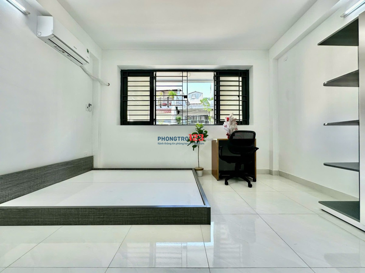 PHÒNG CHO THUÊ CỬA SỔ THOÁNG MÁT – LÊ THÚC HOẠCH, PHÚ THỌ HOÀ, TÂN PHÚ (TRỐNG SẴN) - FULL NỘI THẤT