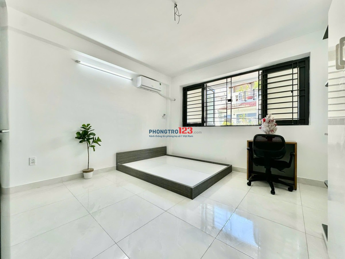 PHÒNG CHO THUÊ CỬA SỔ THOÁNG MÁT – LÊ THÚC HOẠCH, PHÚ THỌ HOÀ, TÂN PHÚ (TRỐNG SẴN) - FULL NỘI THẤT